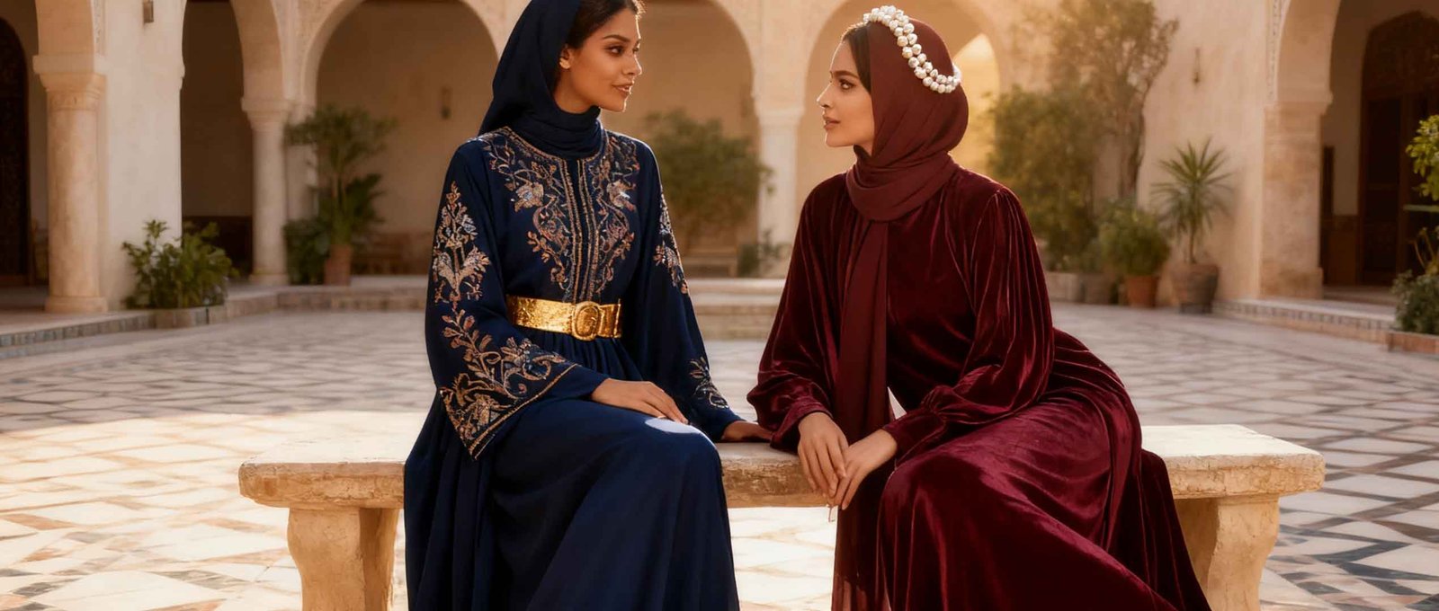 Custom Printing and Embroidery Manufacturer for Abaya and Kaftan