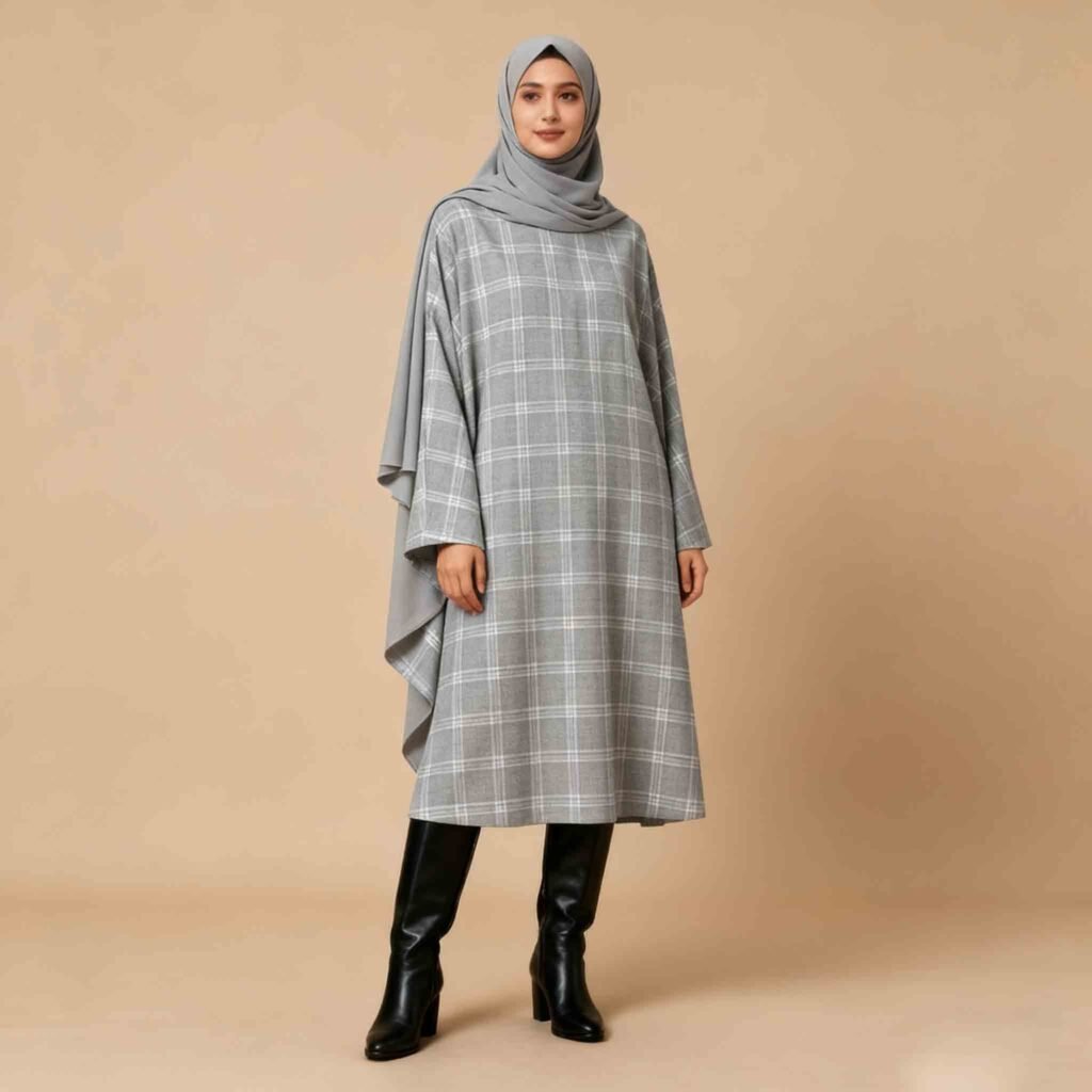 Custom Kaftan with Golden Embroidery – OEM/ODM Manufacturer