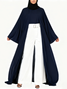 Physical production sample showing the 7-day lead time Abaya prototyping process for new brands. - Oharry-Your Trusted Custom Manufacturer for Middle Eastern Fashion Physical production sample showing the 7-day lead time Abaya prototyping process for new brands.