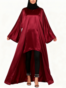 Architectural sleeves and intricate detailing on high-end UAE Abaya styles. - Oharry-Your Trusted Custom Manufacturer for Middle Eastern Fashion Architectural sleeves and intricate detailing on high-end UAE Abaya styles.