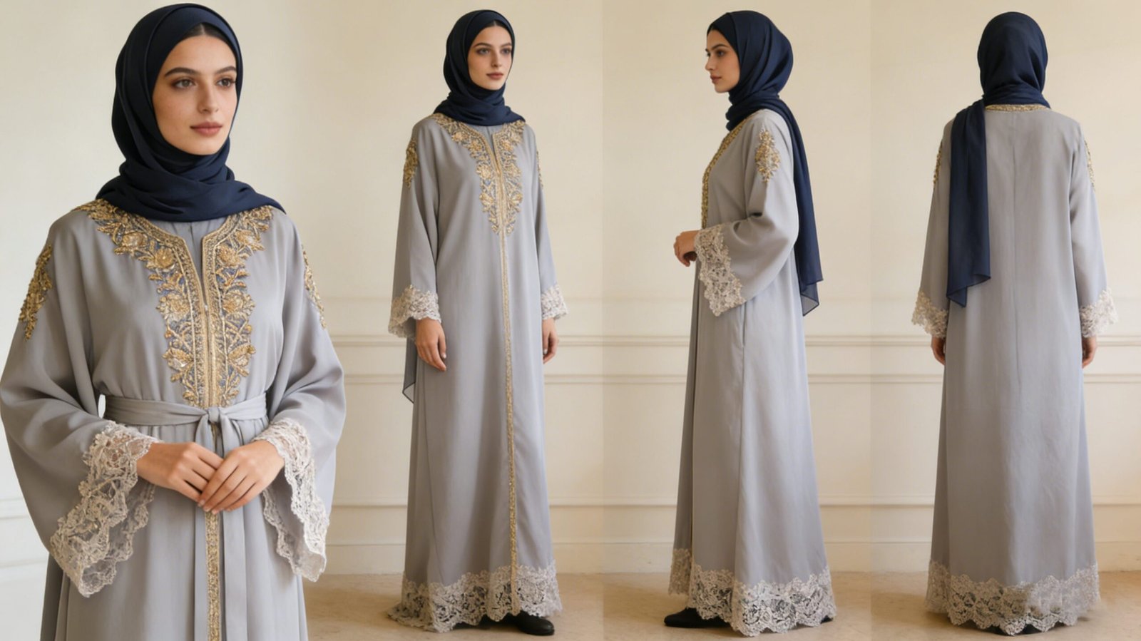 Professional Abaya Tech Pack guide and manufacturing specification sheet - Oharry-Your Trusted Custom Manufacturer for Middle Eastern Fashion Professional Abaya Tech Pack guide and manufacturing specification sheet